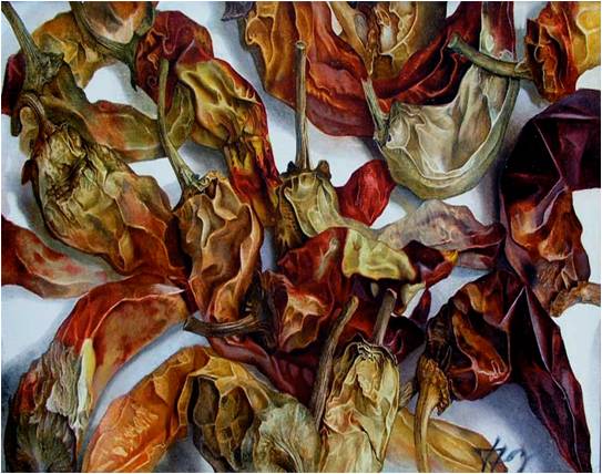 ПЕТР КОЗЛОВ Перец. 1999. Х., м. 45х70. Частное собрание, Москва